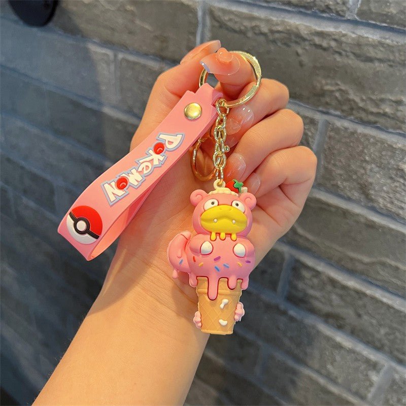 Anime Pokemon Ice Cream Keychain - The Truth Graphics