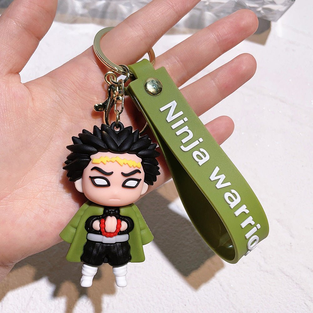 Anime Rubber Demon Slayer Keychain - The Truth Graphics
