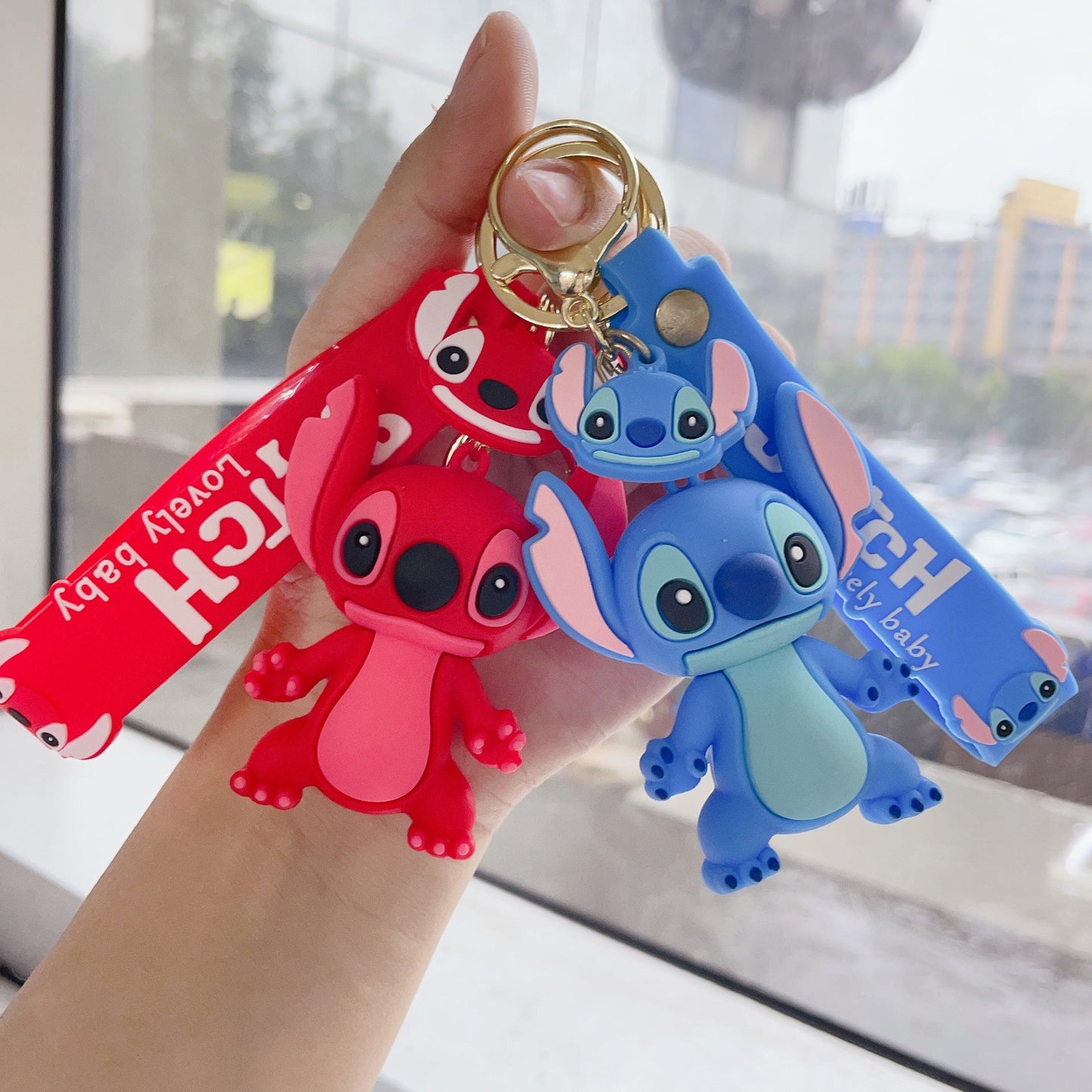 Lilo & Stitch Action Figure Keychain - The Truth Graphics