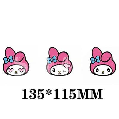 Sanrio Rearview Mirror Reflective Kawaii Stickers 135*115mm - The Truth Graphics