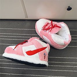 Pink Bliss: Unisex One-Size Sneaker Slippers for Comfort in Style - OLMCOL