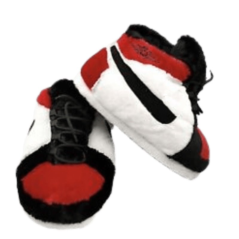 gaffel Herske Aktiver Iconic Comfort: Unisex One-Size Jordan OG Red 1 Sneaker Slippers