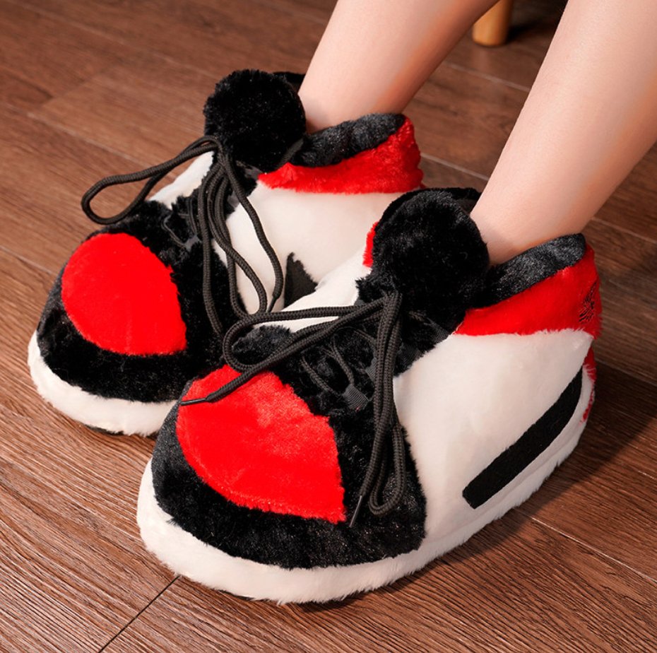Sneaker Slippers - Red 1 - The Truth Graphics