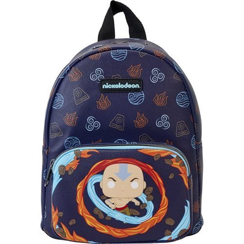 "Embrace the Elements: Avatar the Last Airbender Aang Elements Mini Backpack" - OLMCOL