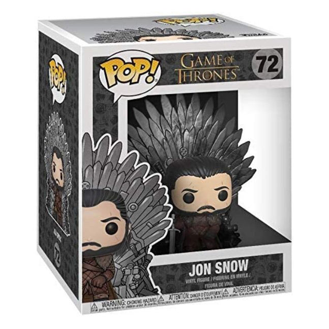 Funko Pop! Game of Thrones Jon Snow on Throne 6-inch 72