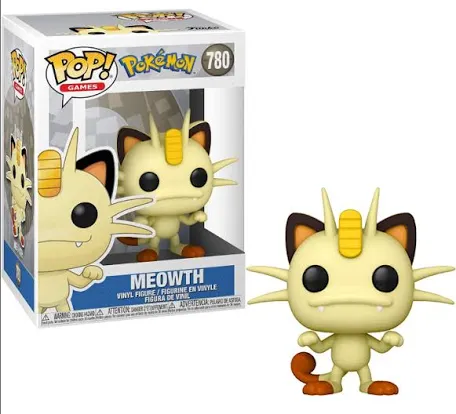 MEOWTH FUNKO POP! GAMES 780 POKÉMON