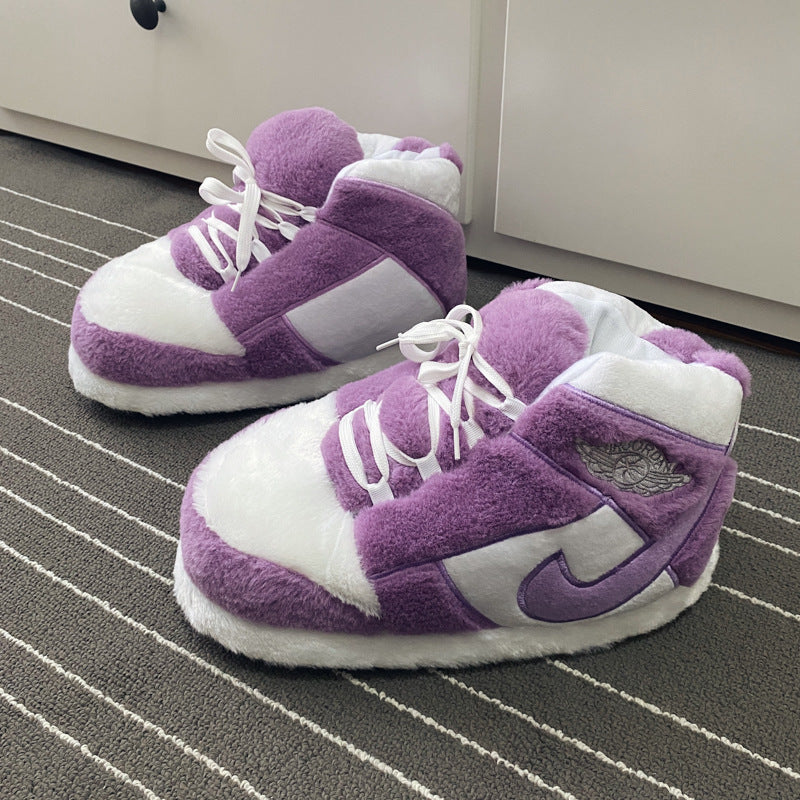 Sneaker Slippers Purple  jordan 1 unisex