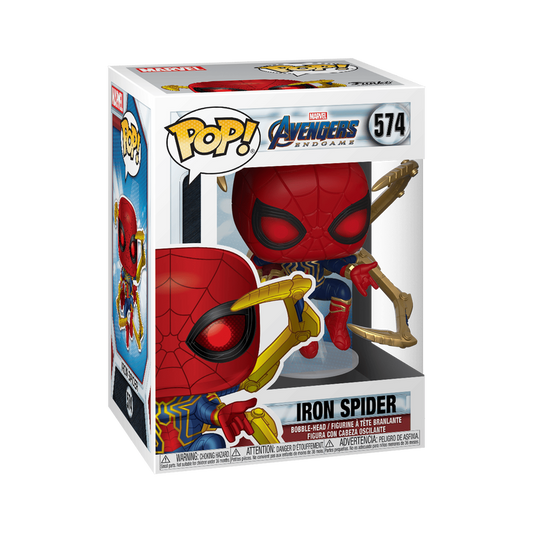 Funko Pop! Marvel - Avengers Endgame: Iron Spider w/ Nano Gauntlet 574