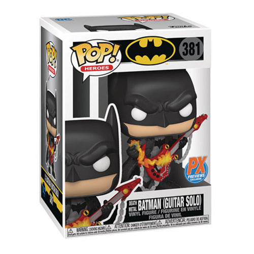 Funko Pop! Death Metal Batman Guitar Solo (PX) 381