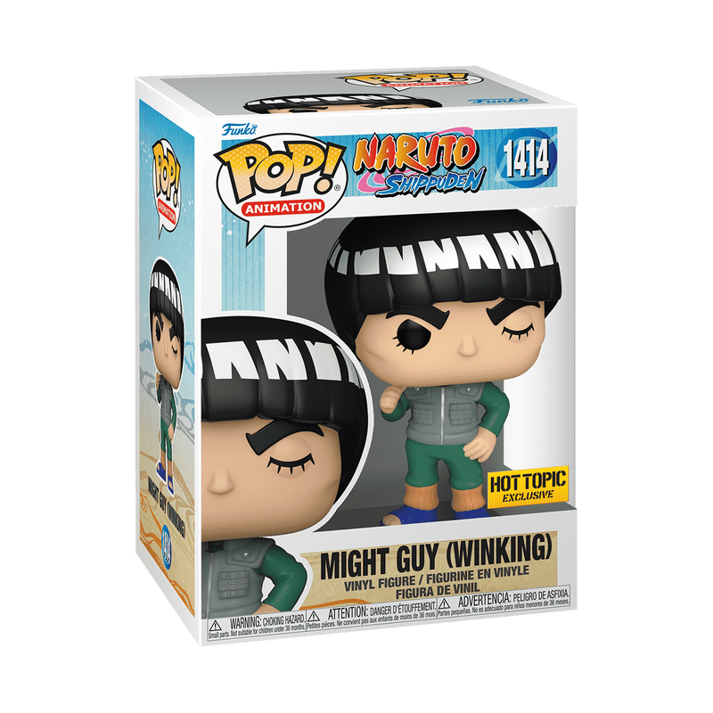 Funko Pop! Naruto Shippuden - Might Guy Winking (Hot Topic) 1414