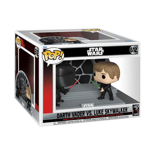 Funko Pop! Darth Vader Vs. Luke Skywalker Pop Moment 612