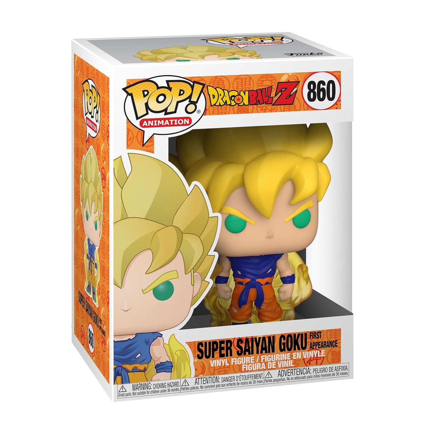 Funko Pop! Dragon Ball Z - Super Saiyan Goku First Appearance 860