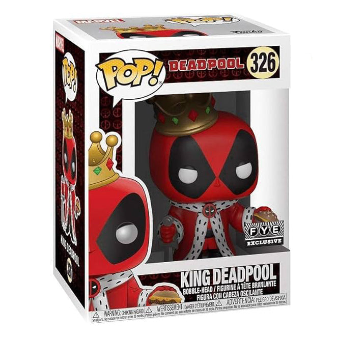 Funko Pop! Marvel King Deadpool (FYE) 326