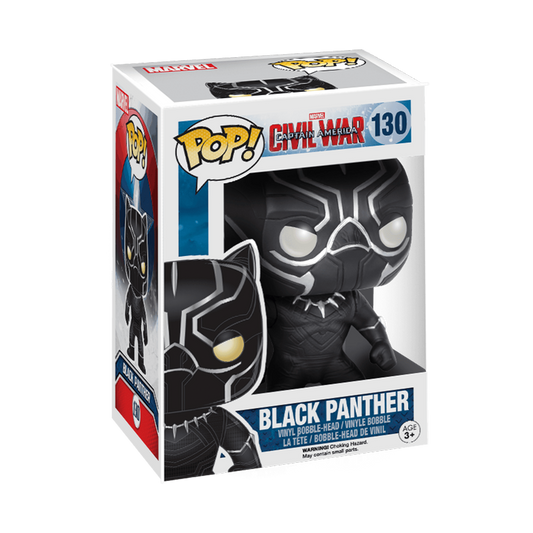 Funko Pop! Marvel - Captain America Civil War: Black Panther 130