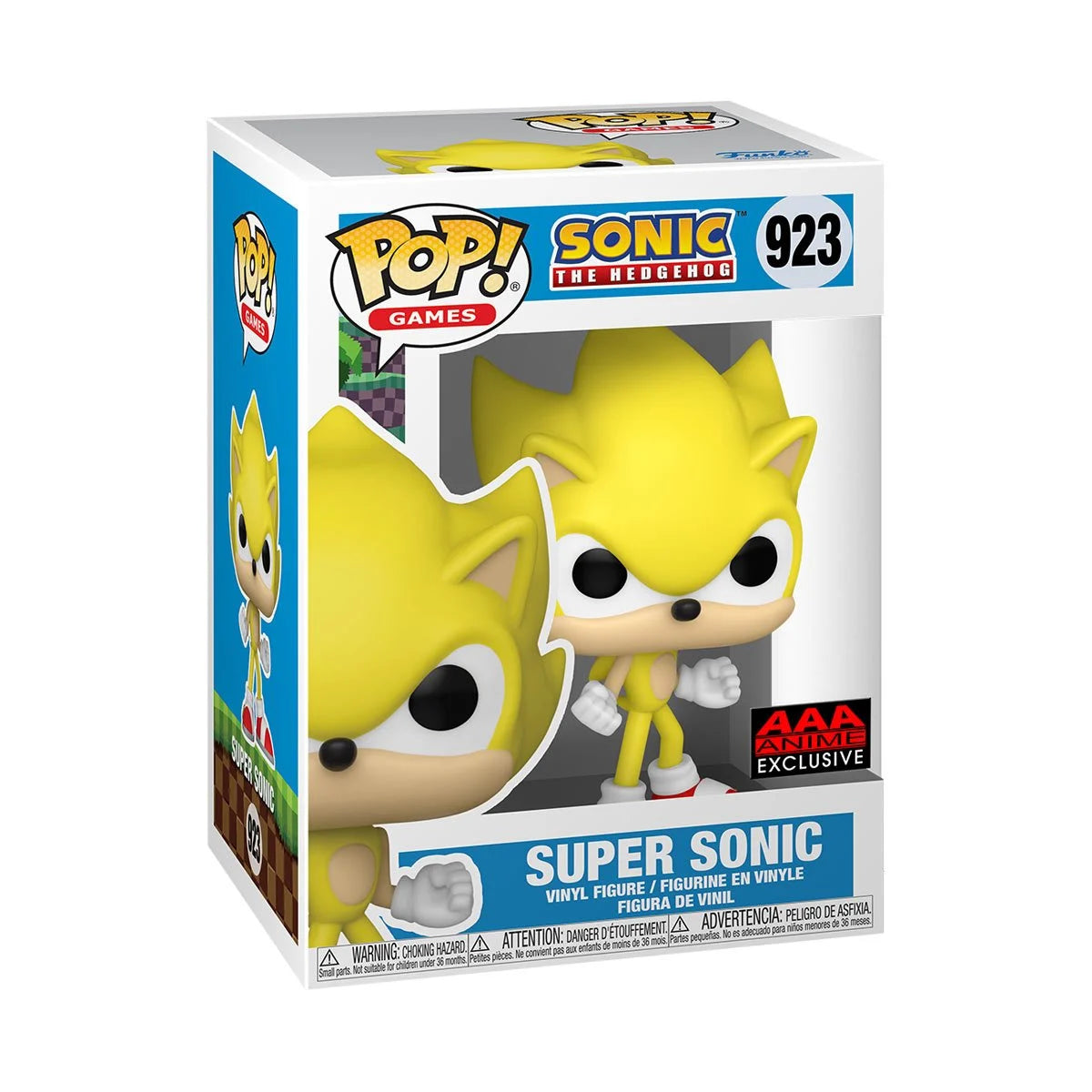 Funko Pop! Sonic - Super Sonic (AAA) 923