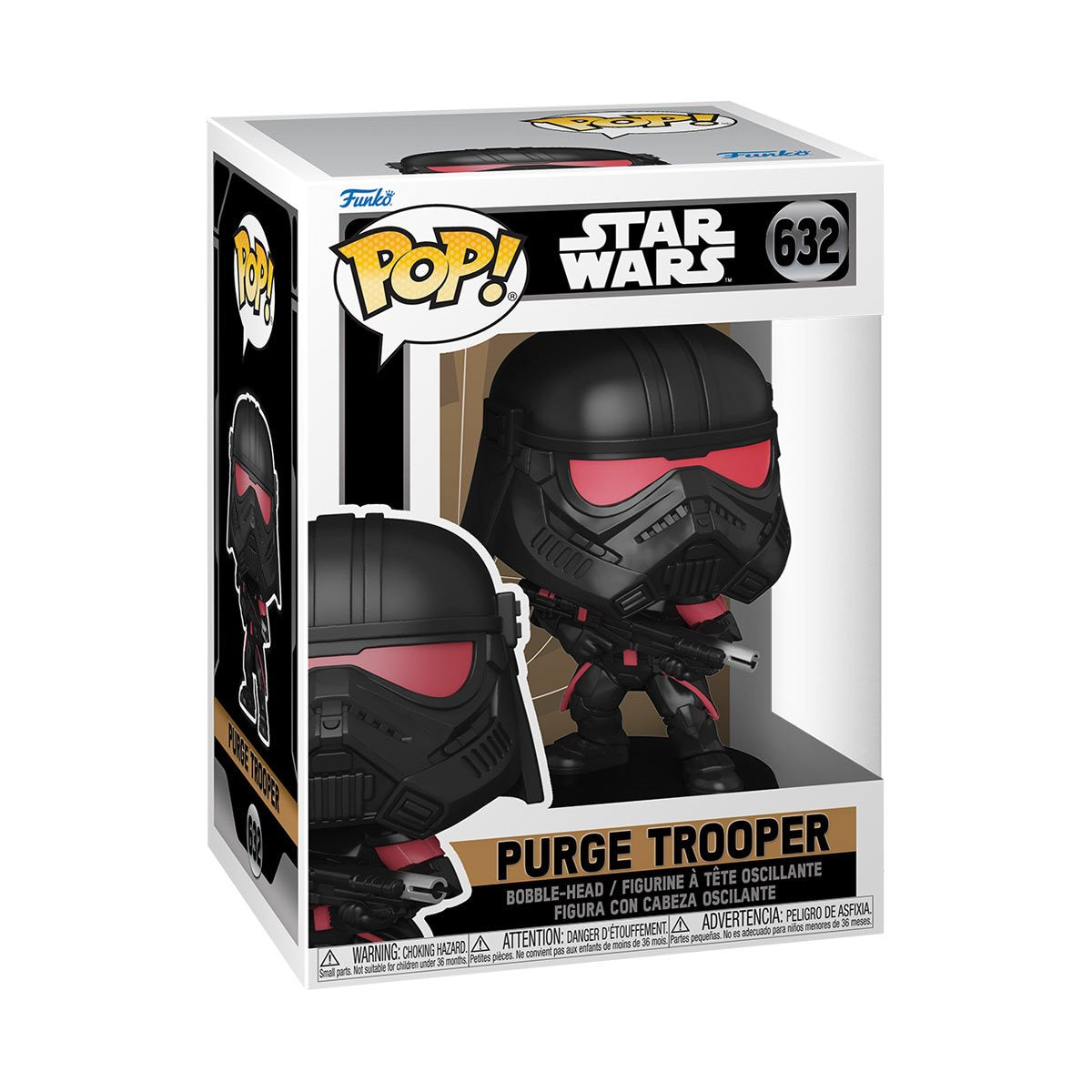 Funko Pop! Star Wars: Obi-Wan Kenobi Purge Trooper (Battle Pose) 632
