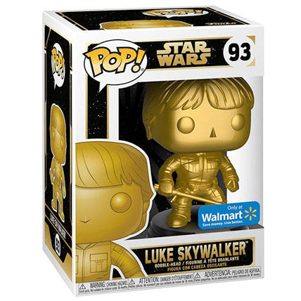 Funko Pop! Star Wars Luke Skywalker Gold (Walmart) 93