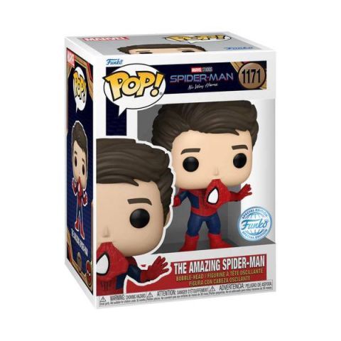 Funko Pop! Marvel - Spiderman No Way Home: Amazing (Unmasked) Pop Figure (Andrew Garfield) 1171