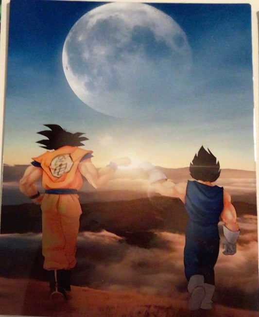 Goku metal poster