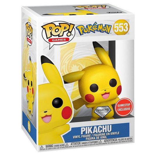 Funko Pop! Pokémon Pikachu Diamond (Gamestop) 553