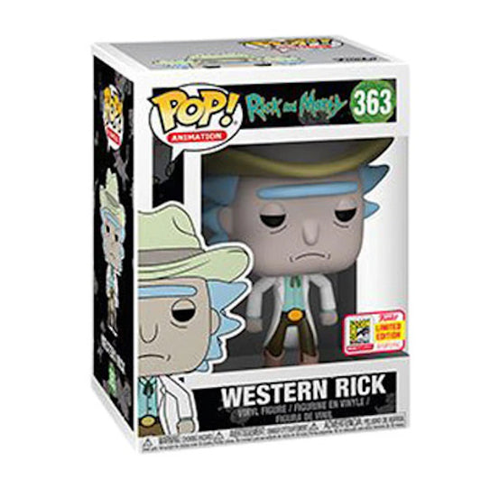 Funko Pop! Rick And Morty Western Rick (SDCC) 363