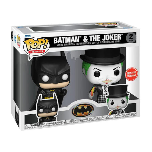 Funko Pop! Batman & The Joker (GameStop) 2-Pack