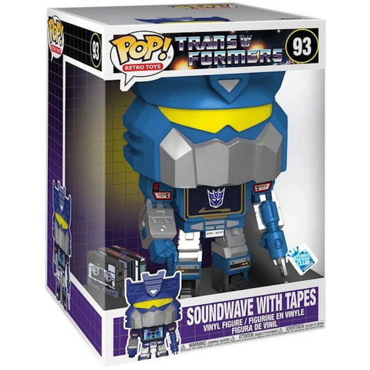 Funko Pop! Transformers Soundwave with Tapes (Funko Insider) 10-inch 93