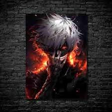 Tokyo ghoul metal poster