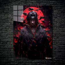 Naruto Itachi uchiha metal poster