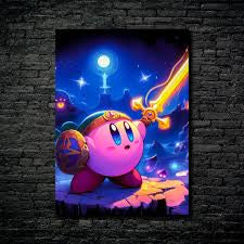 Kirby metal poster