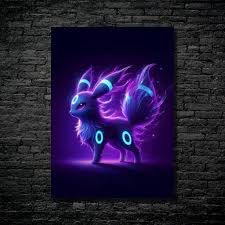 Umbreon metal poster