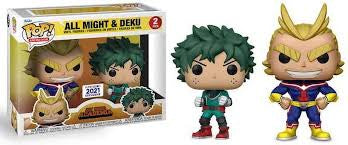 all might & deku 2 pack