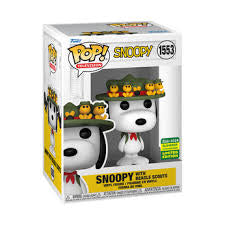 Snoopy with the beagle scouts 1553