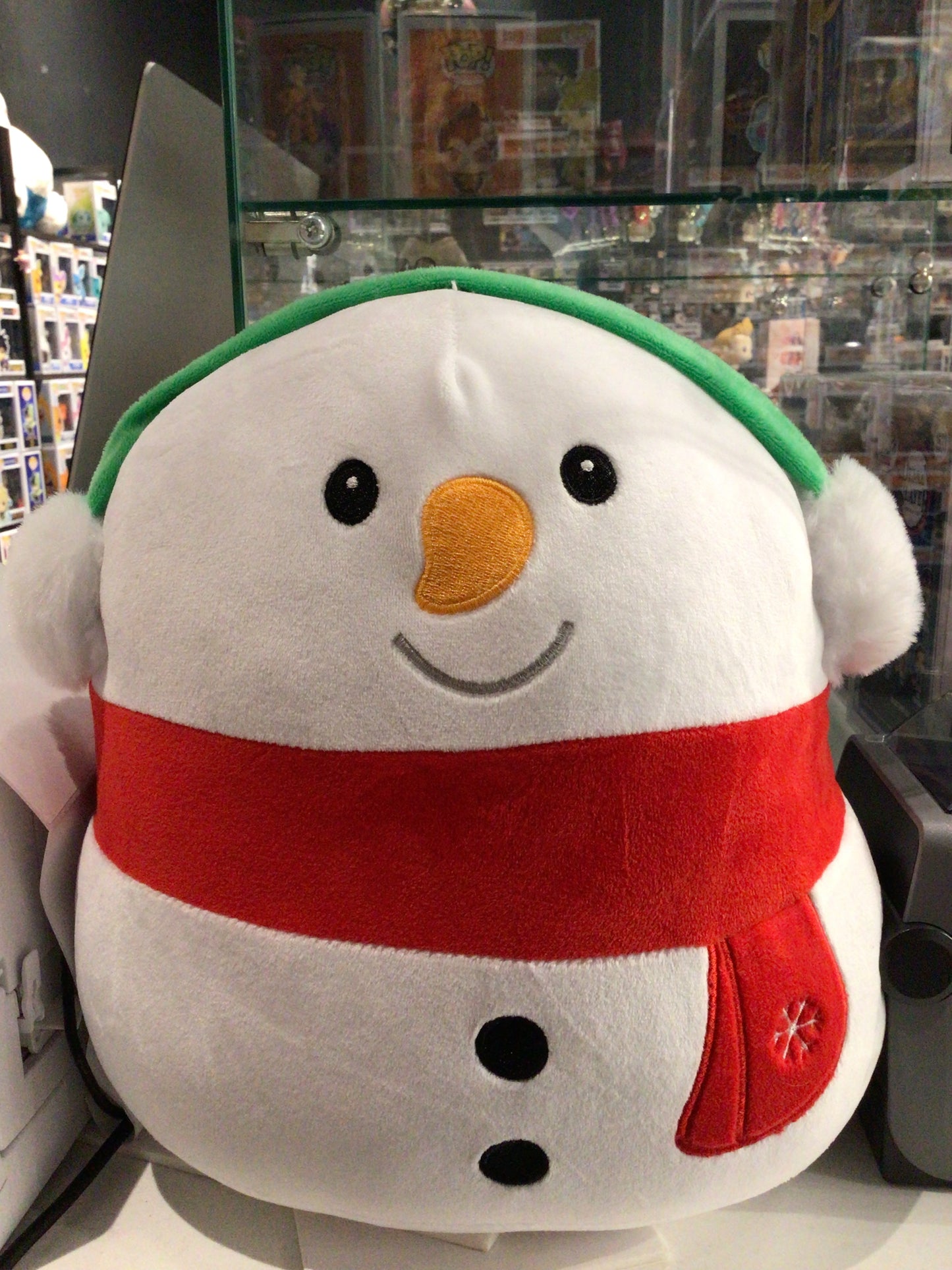 Snowman Kawaii Plush Pillow