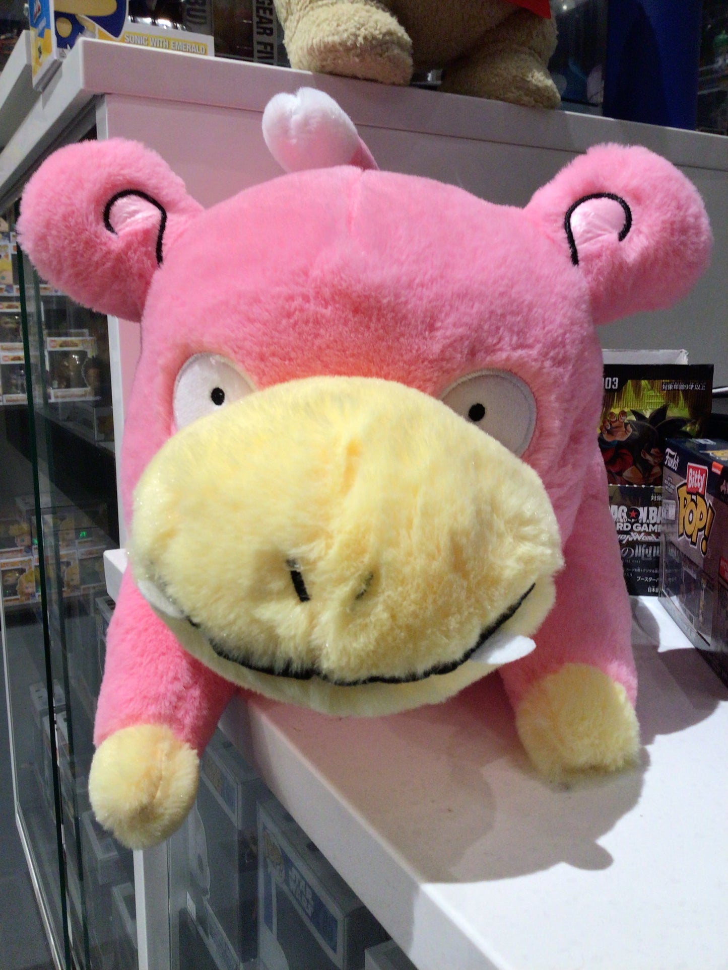 Slowpoke kawaii plush pillow