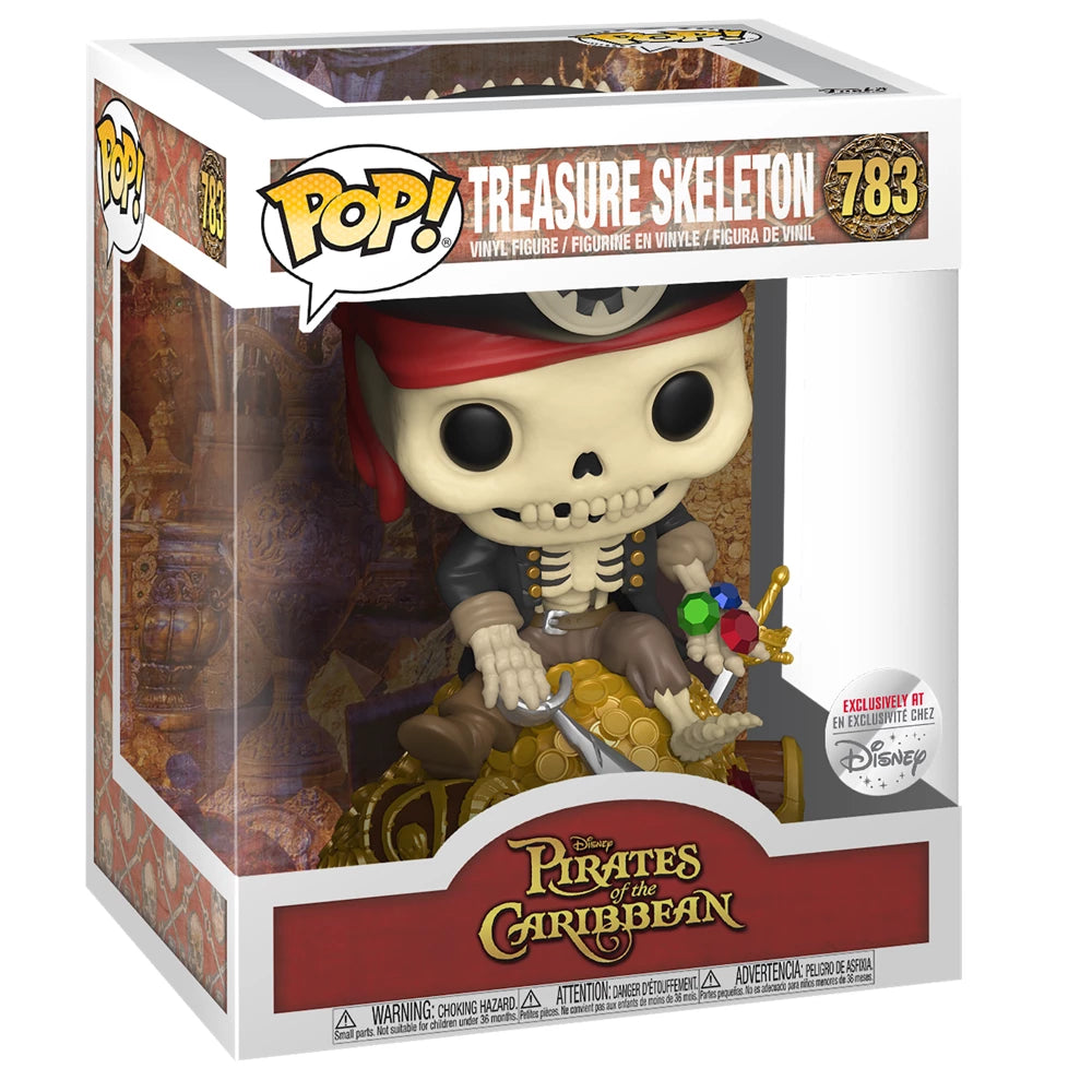 Funko Pop! Treasure Skeleton Pirates of The Caribbean 783