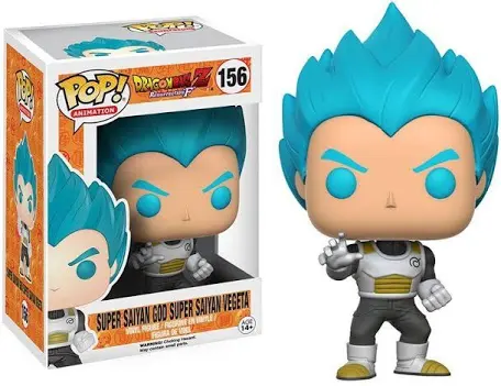 super saiyan god super saiyan vegeta funko pop 156