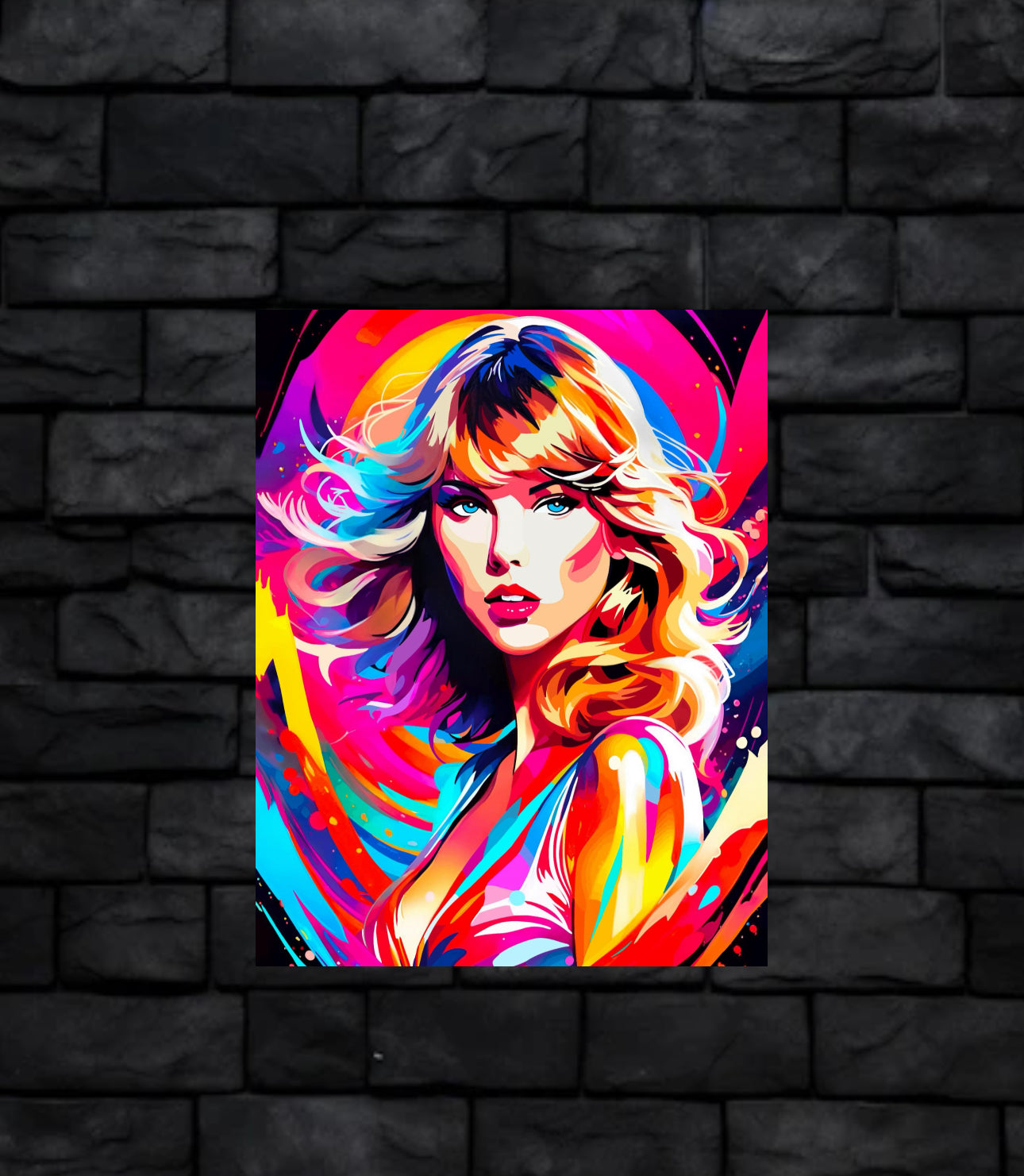 taylor swift  Metal Poster - 1mm Thick, 12x16 Inch, Glossy Shine