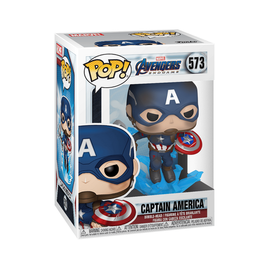 Funko Pop! Marvel - Captain America With Broken Shield & Mjoin 573