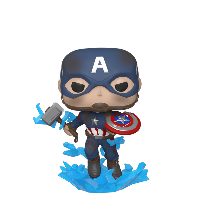 Funko Pop! Marvel - Captain America With Broken Shield & Mjoin 573