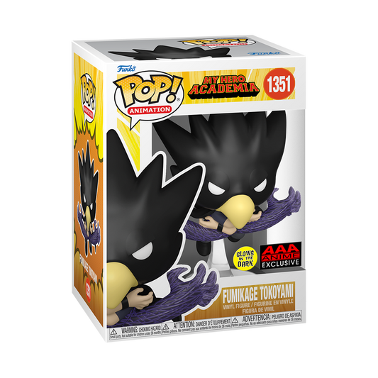 Funko Pop! My Hero Academia - Fumikage Tokoyami Glow (AAA) 1351