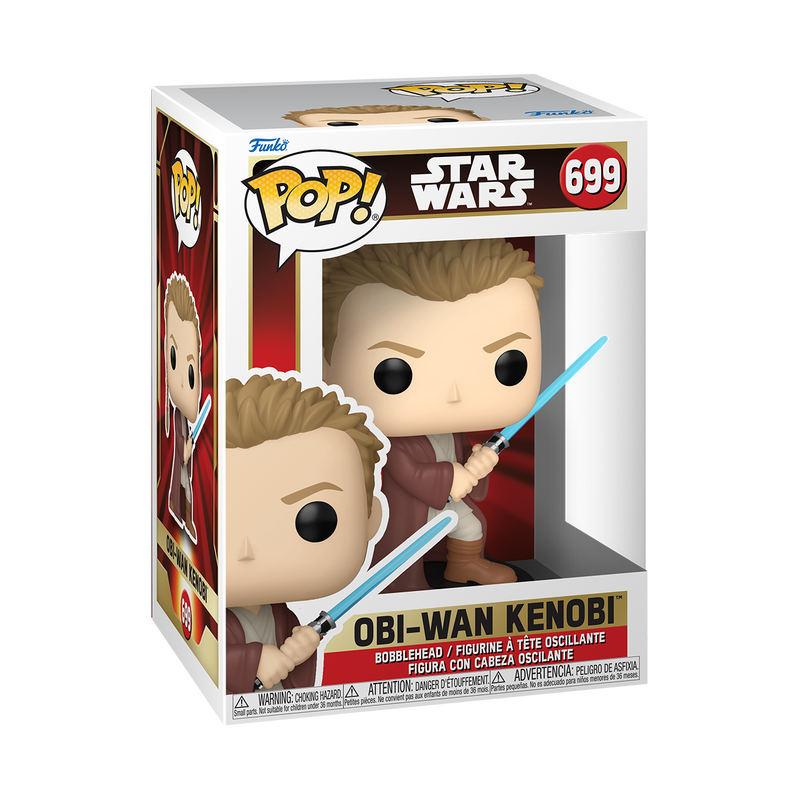 Funko Pop! Star Wars Young Obi-Wan with Light Saber 699