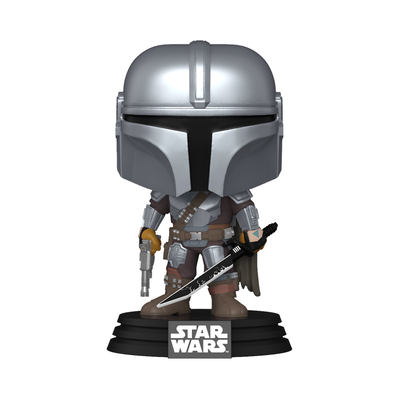 Funko Pop! Star Wars The Mandalorian with Darksaber 663