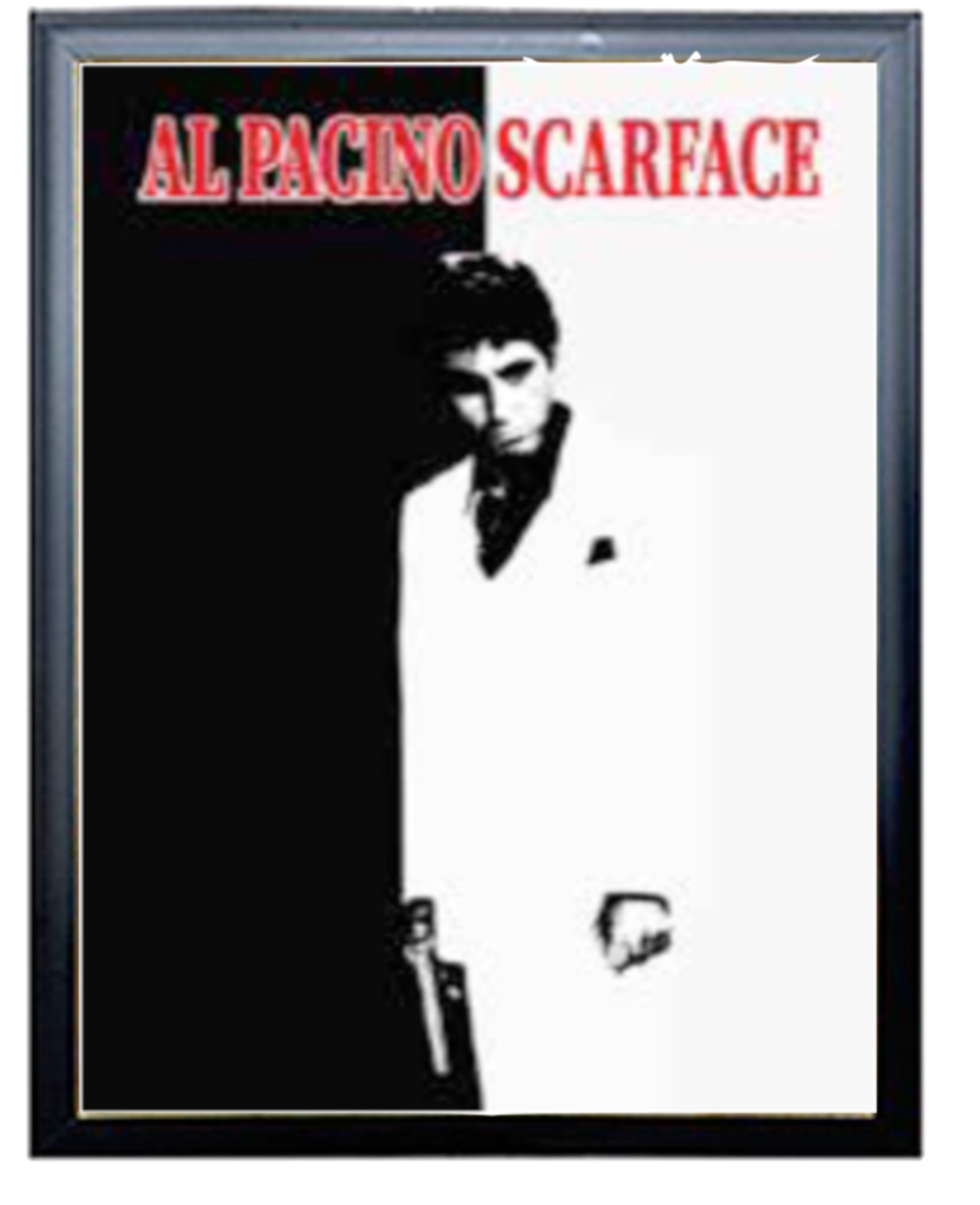 3D Holographic AL PacIno ScarFace Poster