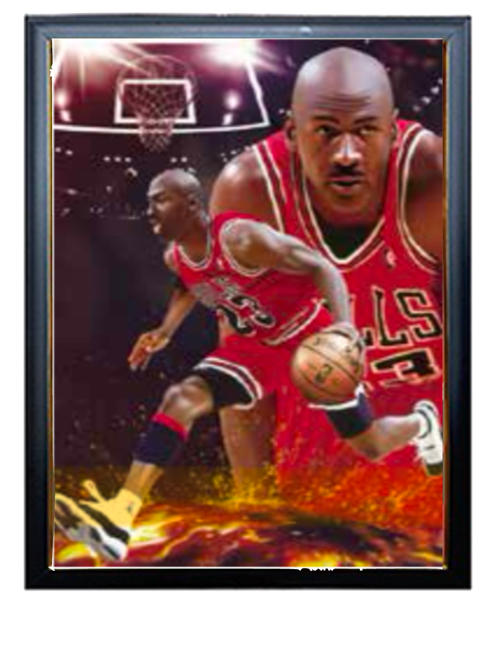 3D Holographic Poster Micheal Jordan