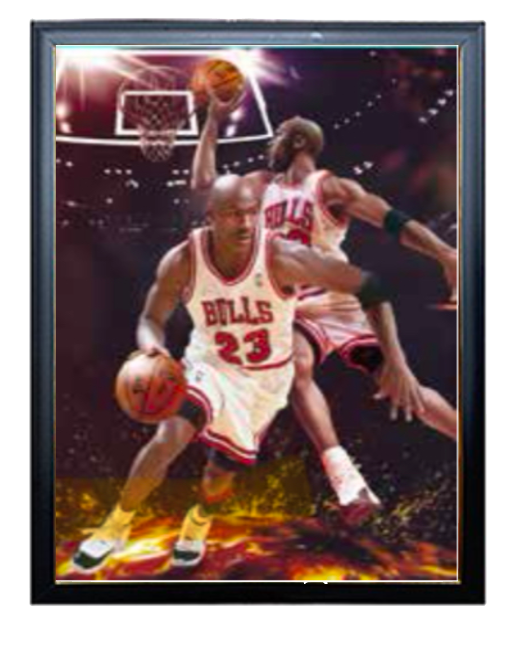 3D Holographic Poster Micheal Jordan