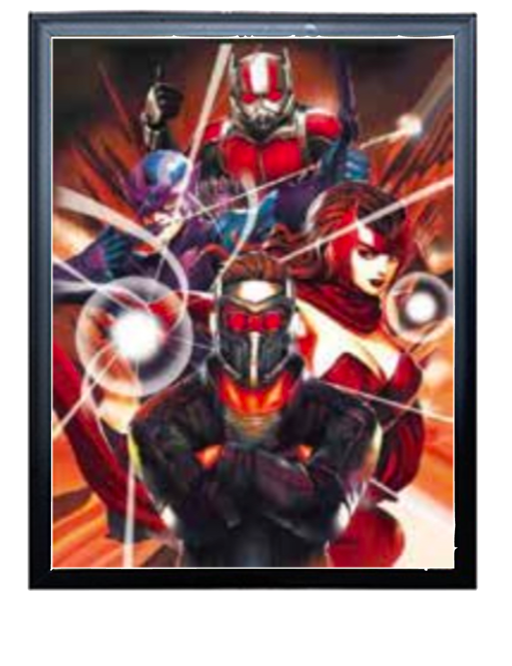 3D Holographic AVENGERS POSTER