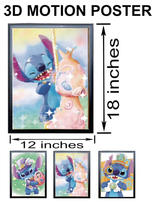 3D Holographic STITCH Poster