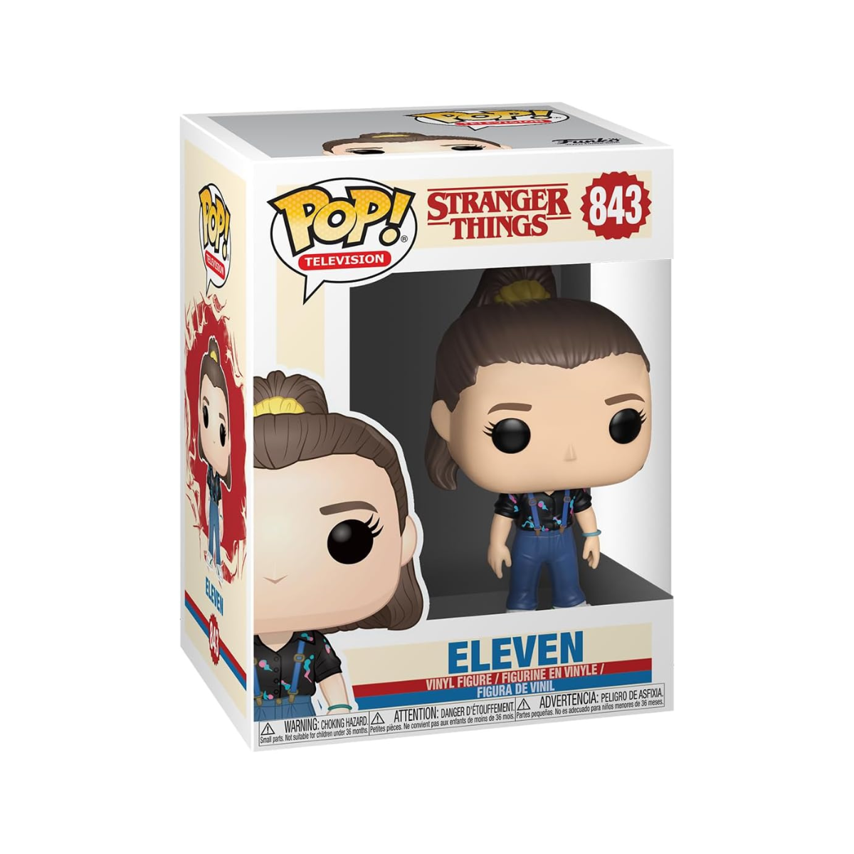 FUNKO POP! TELEVISION: Stranger Things - Eleven with Suspenders 843