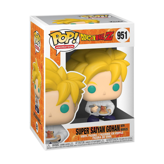 Funko Pop! Dragon Ball Z - Super Saiyan Gohan w/Noodles 951